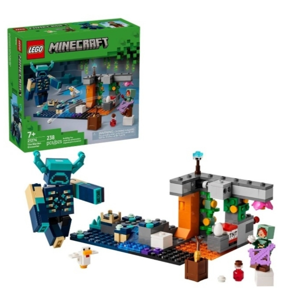 LEGO Minecraft Adventure Set - Blue, Green, Black